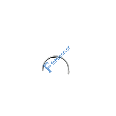 Ημικύκλιο λαμάκι σιδήρου 14*5