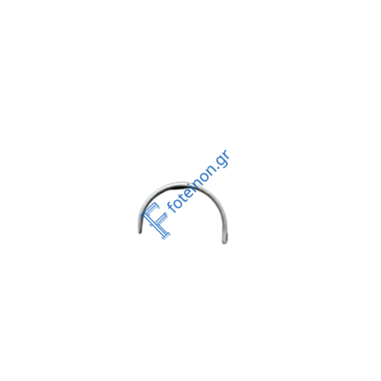 Ημικύκλιο λαμάκι σιδήρου 14*5