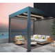 Βιοκλιματική Πέργκολα VIOMAL DIY με Μοτέρ & LED | Αλουμινίου με Κινητές Περσίδες