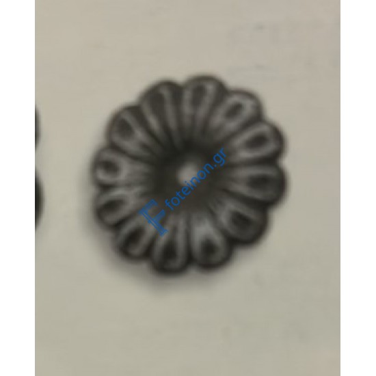 Διακοσμητική μαργαρίτα σιδήρου (ΚΩΔ.336/184) και Φ68mm