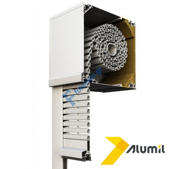 Ρολό αλουμινίου με φυλλαράκι πολυουρεθάνης H39 100x100