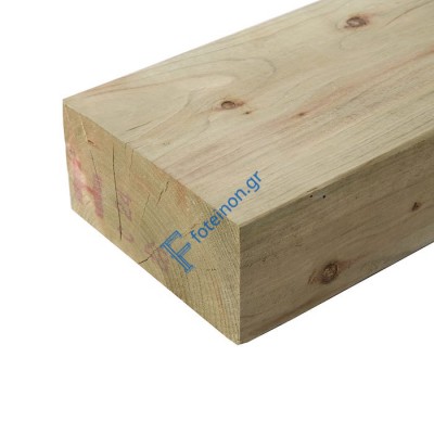 Ξύλινη δοκός εμποτισμένη  7x14,5εκ. ΔΟΚΟΣ ΠΛΑΝ. ΕΜΠΟΤ. 7,5 x 14,5 x 540εκ.