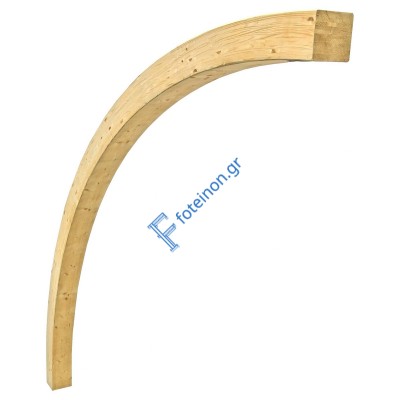 Αψίδα ξύλου κολώνα 9 x 9 x 300εκ.