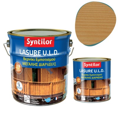 Βερνίκι ξύλου - διαφανές Βερνίκι Εμποτισμού Νερού Άχρωμο 2,5lt