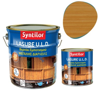 Βερνίκι ξύλου - ανοιχτή δρυς Βερνίκι Εμποτισμού Νερού Ανοιχτή Δρυς 0,75lt