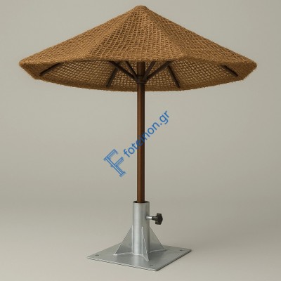 Βάση Ομπρέλας Γαλβανισμένη 30x30 για ομπρέλα Κοκοφοίνικα