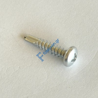 Βίδες Πλατύ Κεφάλι WPC Σιδήρου 4,2x19mm
