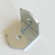 Γωνία Σύνδεσης για Κολώνα Αλουμινίου - 20x20x15x1,5mm