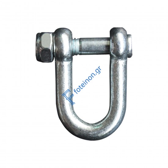 Κρίκος D Ανοξείδωτος 6mm