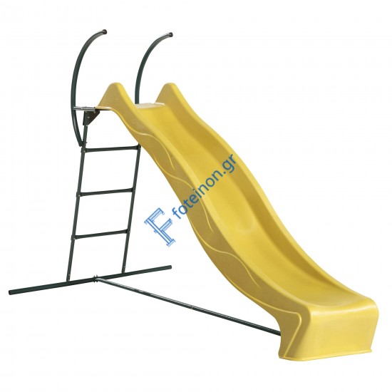 Μεταλλική Σκάλα με Τσουλήθρα reX – Κίτρινη