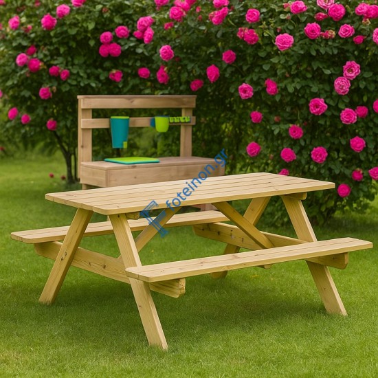 Ξύλινο Τραπέζι Πικ Νικ - Παιδικό