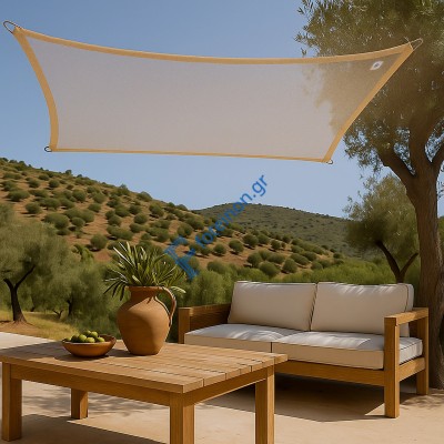 Πανί Σκίασης 230 gsm - 3 x 5m - Εκρού