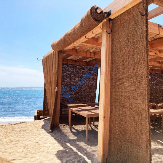 Παραλληλόγραμμο πανί σκίασης Κοκοφοίνικα - model 1 ΠΑΡ/ΜΟ ΠΑΝΙ ΣΚΙΑΣΗΣ ΚΟΚΟΦΟΙΝΙΚΑ 4m x 6m | M1