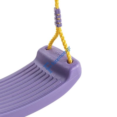 Πλαστική παιδική κούνια λιλά