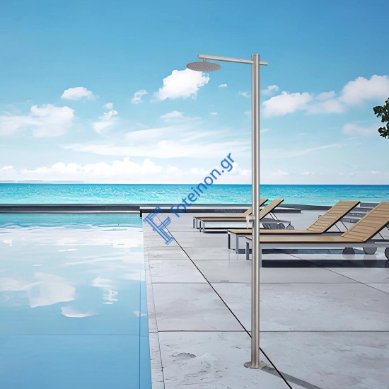 Στήλη Ντους Premium Inox - 1 Έξοδος – Ζεστό/Κρύο