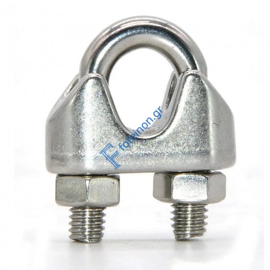 Σφιγκτήρας Inox 5mm για Συρματόσχοινο