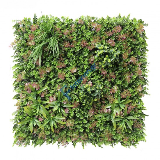 Φυλλωσιά PREMIUM για επένδυση τοίχου 100 x 100εκ. - Romance